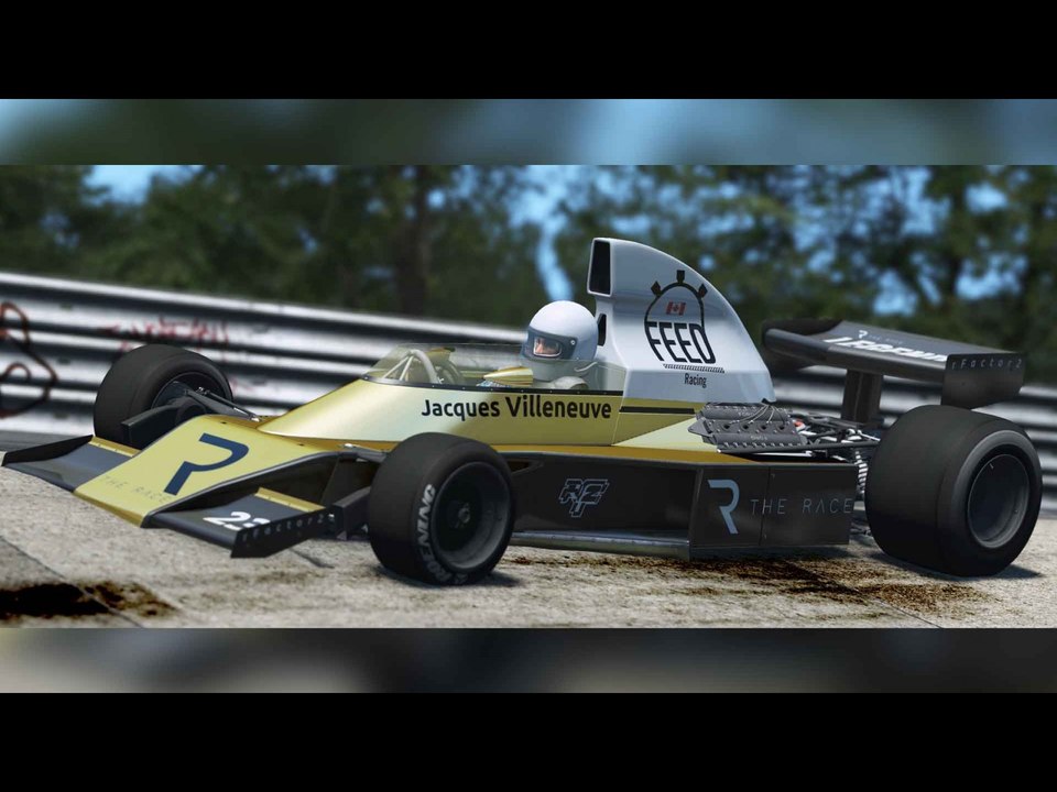 Une McLaren M23 pour Jacques Villeneuve en Sim Racing