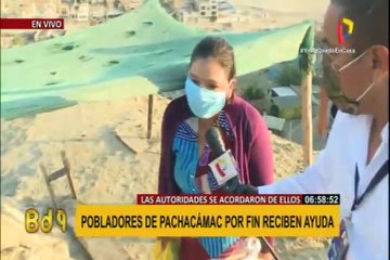 Pachacamac: municipalidad realizó entrega de víveres