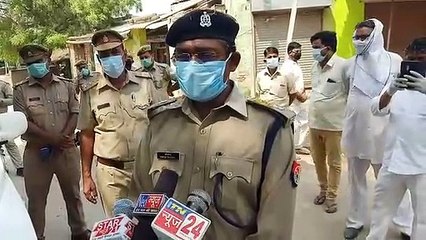 मथुरा: पुलिस प्रशासन ने गांवो में जाकर ड्रोन कैमरे से रखी पैनी नजर