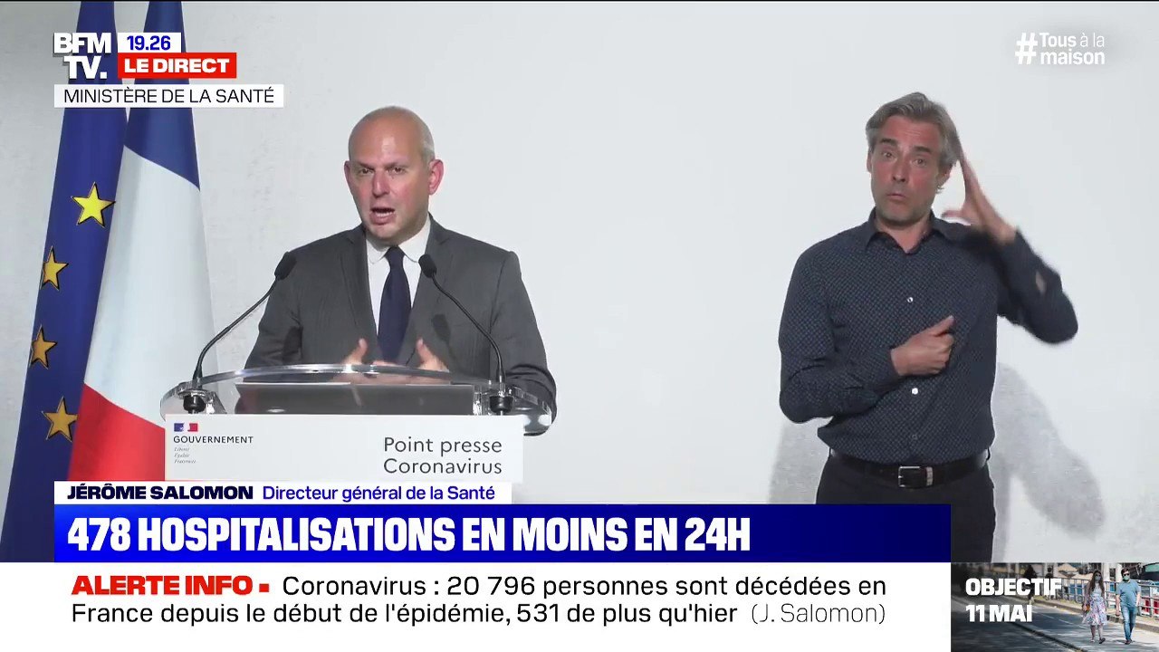 Jérôme Salomon: "Pour tous les soignants, le covid-19 sera reconnu comme maladie professionnelle"