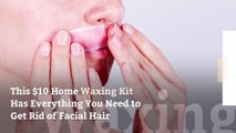 This $10 Home Waxing Kit Has Everything You Need to Get Rid of Facial Hair