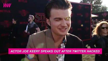 Joe Keery Speaks Out After ‘Deeply Upsetting' Twitter Hack