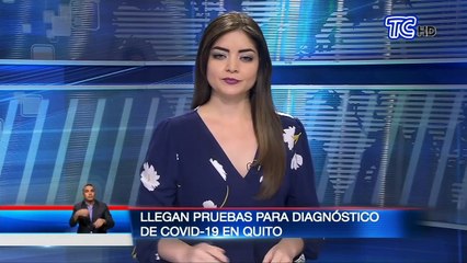 Quito: Llegaron las primeras pruebas para diagnosticar covid-19