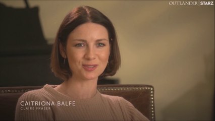 Outlander - Caitriona Balfe on Roger's Cricothyrotomy [Sub Ita]