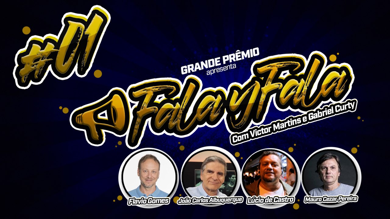 João C. Albuquerque, Mauro Cézar Pereira, Lúcio de Castro e Flavio Gomes na estreia | Fala Y Fala #1