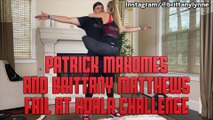 Patrick Mahomes, Brittany Matthews Fail At Koala Challenge