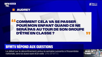 Comment cela va se passer pour mon enfant quand ce ne sera pas à son tour d'être en classe ?
