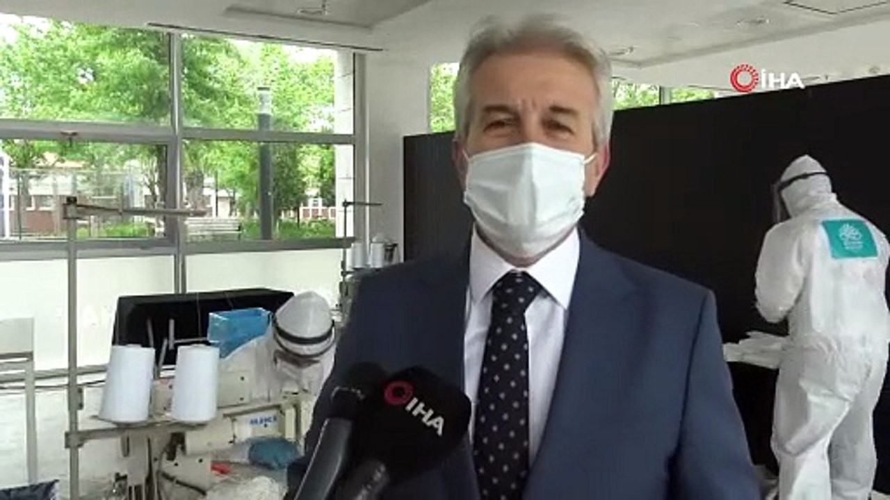Nilüfer Belediyesi günde 20 bin maske üretiyor