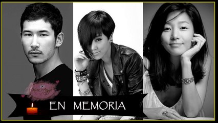 En memoria de actores y cantantes que murieron Parte 1