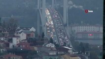 15 Temmuz Şehitler Köprüsü'ndeki trafik alışılan görünümüne döndü
