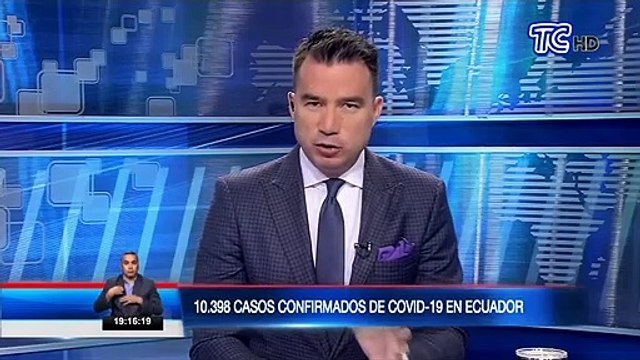 Cifras actualizadas: Se reportan 10.398 casos de coronavirus en Ecuador