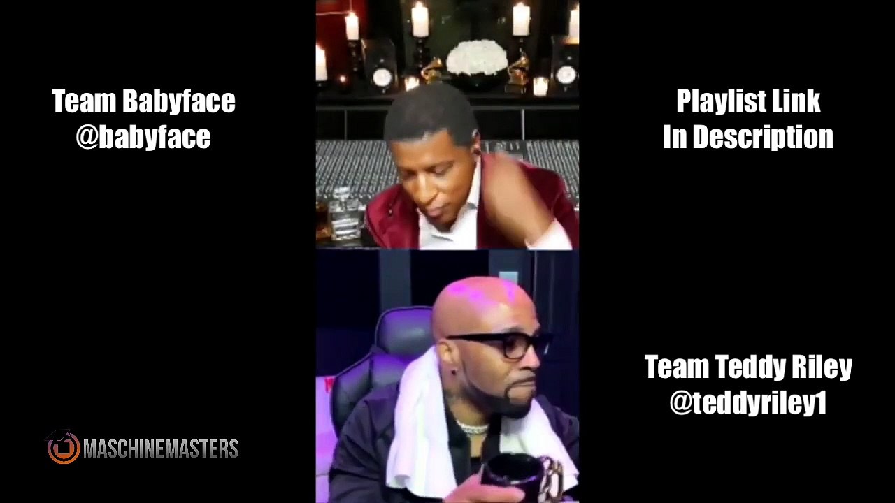 Teddy Riley VS  Babyface  RnB Hits Battle Broke IG Live [Full Version] Verzuz