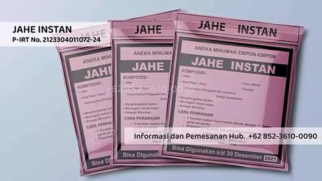 SALE% +62 852-3610-0090 | Produk Jahe Instan