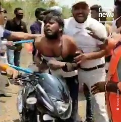 People from Madhya Pradesh's Dewas Beat Sanitation Workers