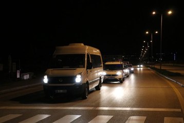 İsrail ve Filistin'den getirilen 38 Türk vatandaşı Gölbaşı'nda