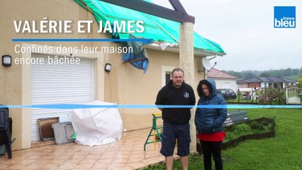 Sinistrés et confinés