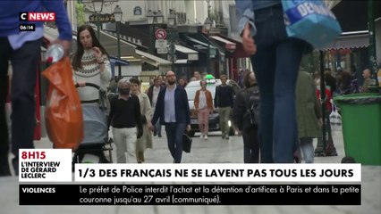 Confinement : un tiers des Français ne se lavent pas tous les jours