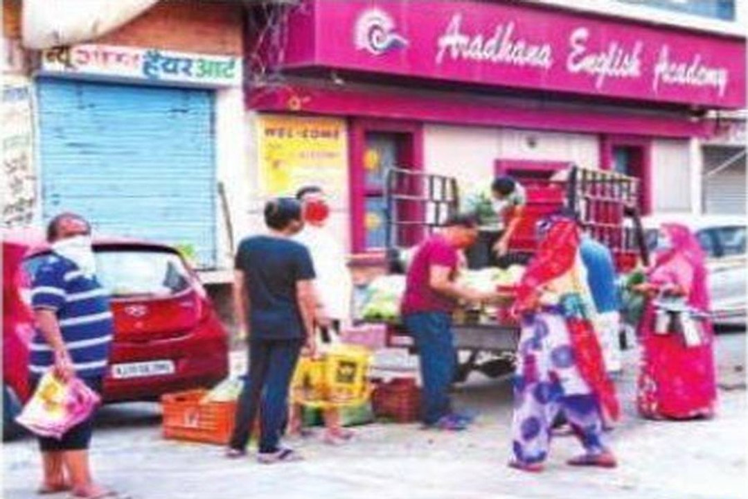 door to door food supply is not functioning properly in jodhpur