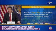 New York Gov. Andrew Cuomo Holds Coronavirus Briefing
