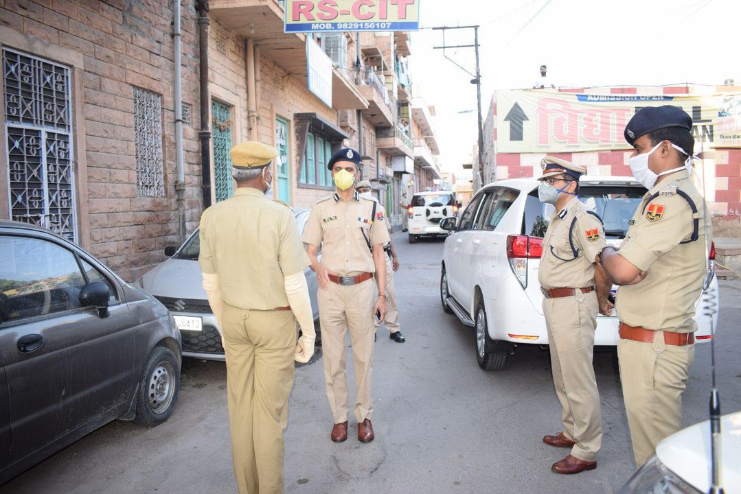 police DG bhupendra yadav in jodhpur
