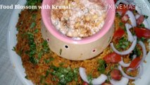 Tomato Rice easy Recipe | Basmati Tomato Rice : Food Blossom with Krunal