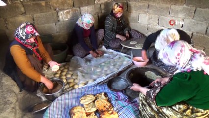 Hakkari’de korona virüs tandır ekmeğine ilgiyi arttırdı