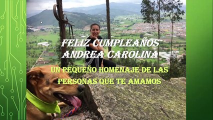 Feliz Cumpleaños Andrea
