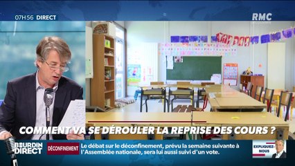 Nicolas Poincaré : Comment va se dérouler la reprise des cours ? - 22/04