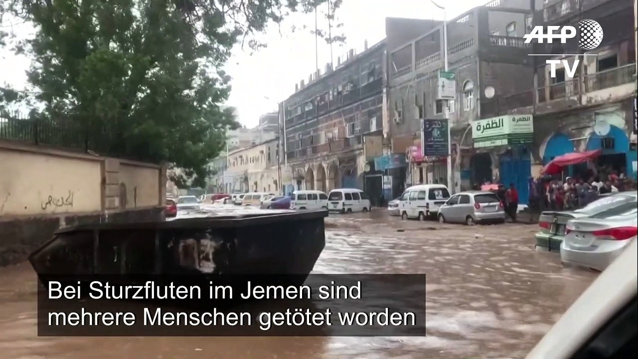 Tote und Verletzte durch Sturzfluten im Jemen