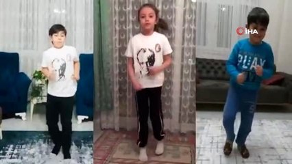 Barış Manço'nun şarkıları eşliğinde evde eğitim alıyorlar