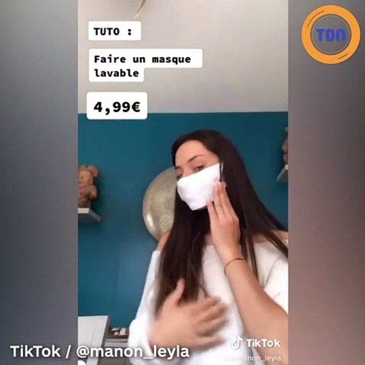 Voici comment réaliser son propre masque avec une simple chaussette !