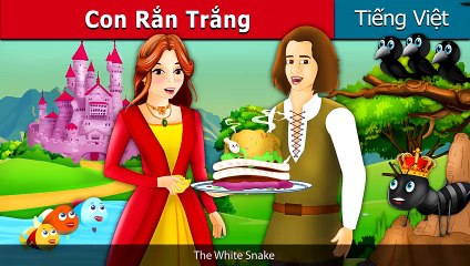 Con Rắn Trắng -  Chuyen co tich  -Truyện cổ tích   Truyện cổ tích việt nam