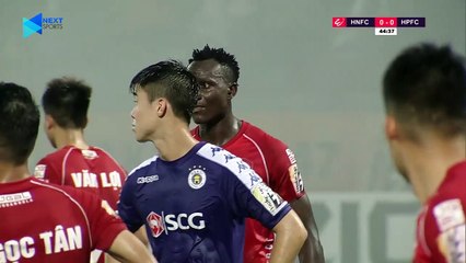 #VLeagueAtHome Đại chiến Hà Nội FC - Hải Phòng FC chìm trong pháo sáng | NEXT SPORTS