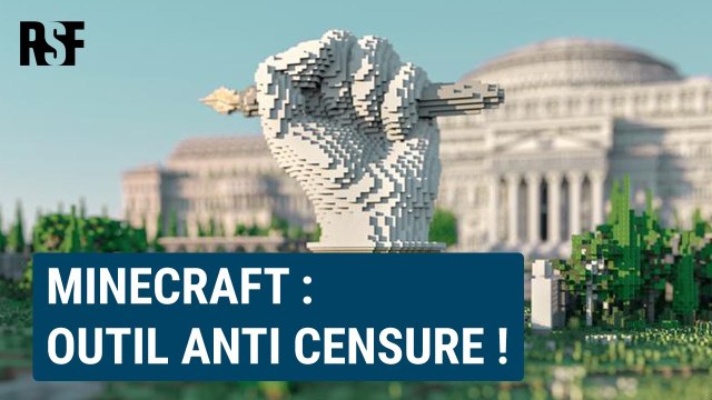 Des SECRETS cachés dans MINECRAFT par Reporters Sans Frontière !