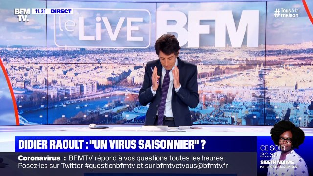 Didier Raoult: un virus saisonnier ? (5) - 22/04