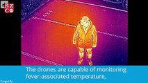 İnsansız hava aracı corona hastalarını uzaktan tespit ediyor