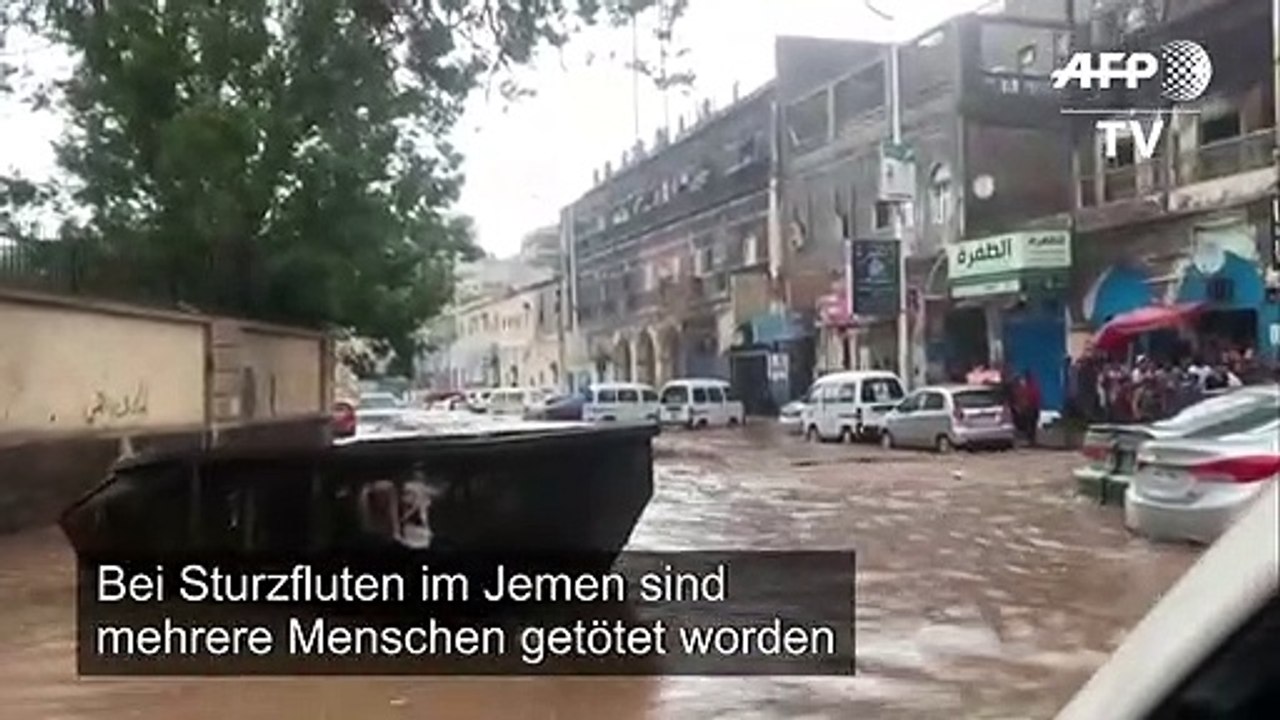 Tote und Verletzte durch Sturzfluten im Jemen