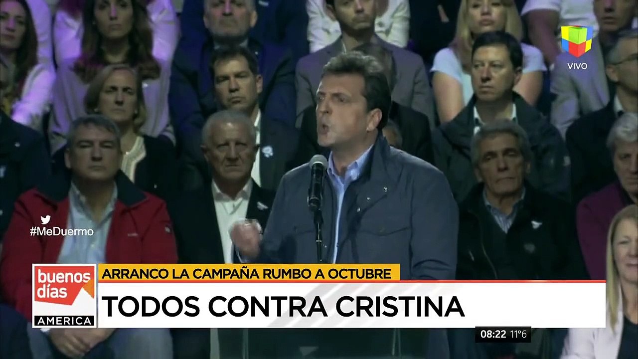 Sergio Massa "Nos querian Imponer el Cristina eterna y tuvimos el valor de frenarla"