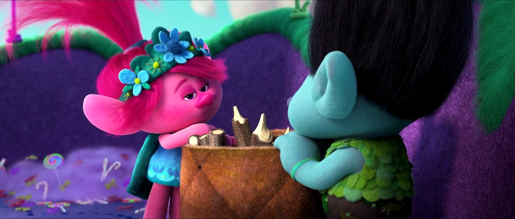 Trolls 2 world tour clip „poppy findet branchs waffen" deutsch german (2020)