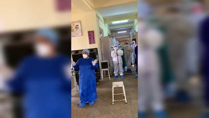 EIC मॉडल हॉस्पिटल का अनूठा प्रयोग, कोरोना संदिग्धों को सुनाया जा रहा म्यूजिक