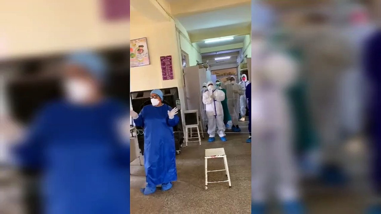 EIC मॉडल हॉस्पिटल का अनूठा प्रयोग, कोरोना संदिग्धों को सुनाया जा रहा म्यूजिक