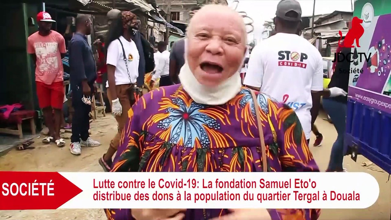 Lutte contre le Covid-19: La fondation Samuel Eto'o distribue des dons aux populations de Tergal