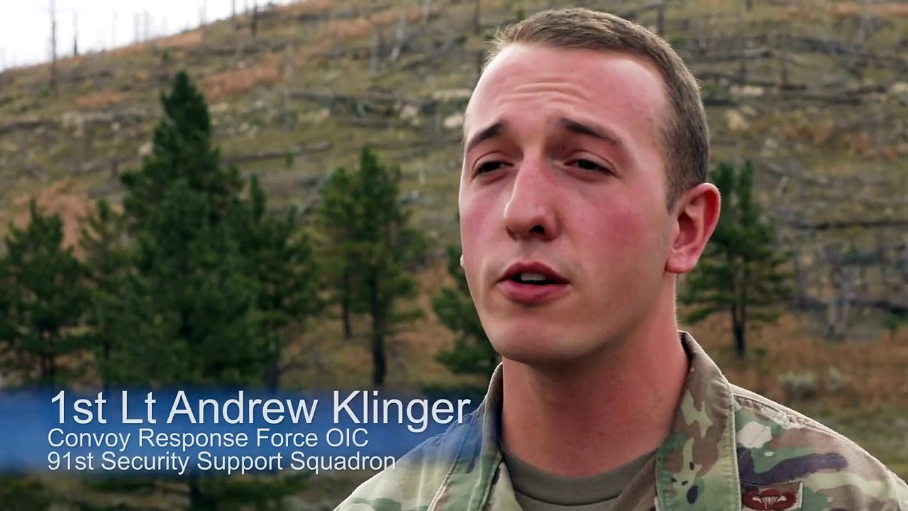 US Airmen Test their Convoy Response Skills