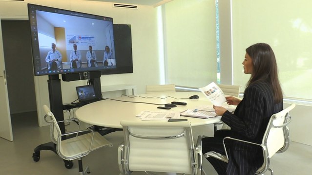 La Reina se reúne con responsables del Gregorio Marañón