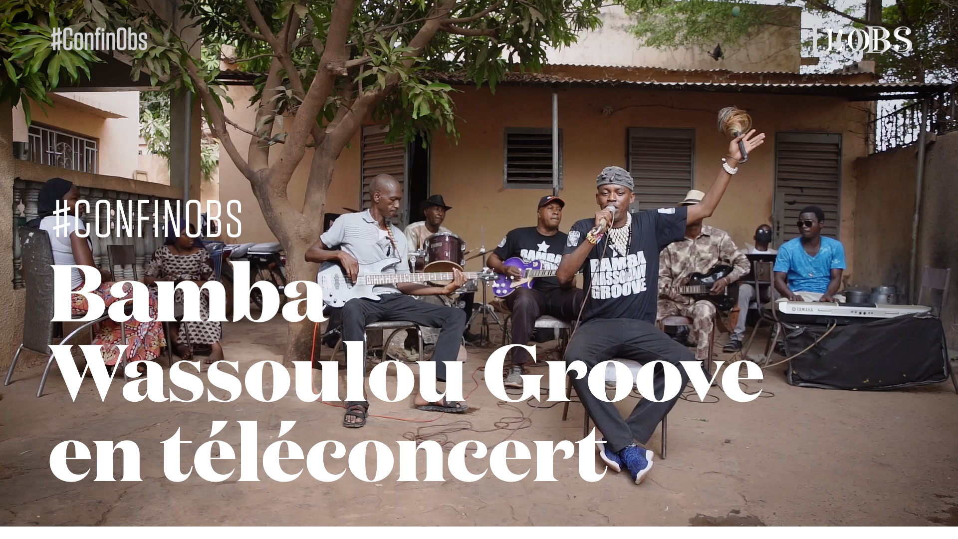 Téléconcert : le funk sorcier de Bamba Wassoulou Groove depuis le Mali