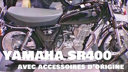 YAMAHA SR400 avec Accessoires d'origine