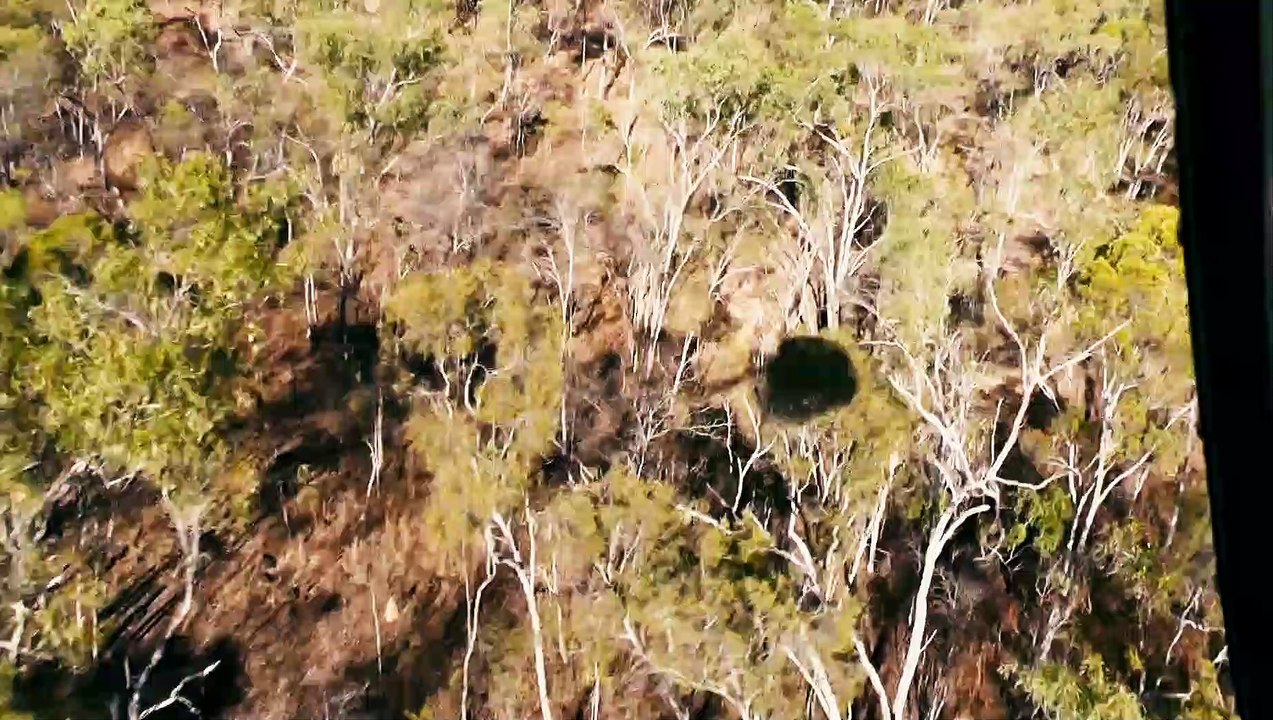 Helicopter-Action  im Outback Australien
