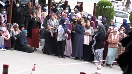 Babasının döverek öldürdüğü Ceylan'a acı veda! "Cani baban utansın"