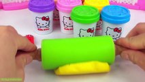 Hello Kitty Dough with Molds Fun and Creative Surprise Toys for Children