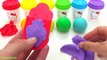 Learn Colors Hello Kitty Dough with Fish Ice Cream Popsicles Fruit Molds and Surprise Toys L.O.L